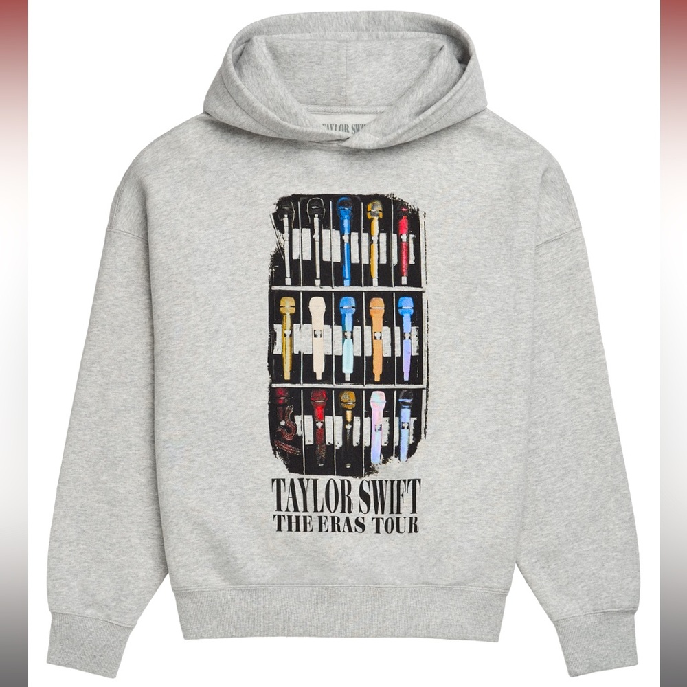 Eras Tour Microphone Hoodie Taylor Swift Sweatshirt Mic Set Holiday Collection